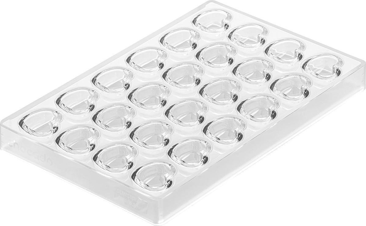 Silikomart - 1.3" Silicone Chocolate Mould - KIT CUORE 01