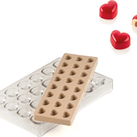 Silikomart - 1.3" Silicone Chocolate Mould - KIT CUORE 01