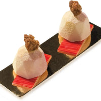 Silikomart - 1.3" x 0.9" Silicone 18 Compartment Small Diamond Baking Mold - SF048