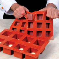 Silikomart - 1.3" x 1.3" Silicone #15 Compartment Cube Baking Mold - SF105