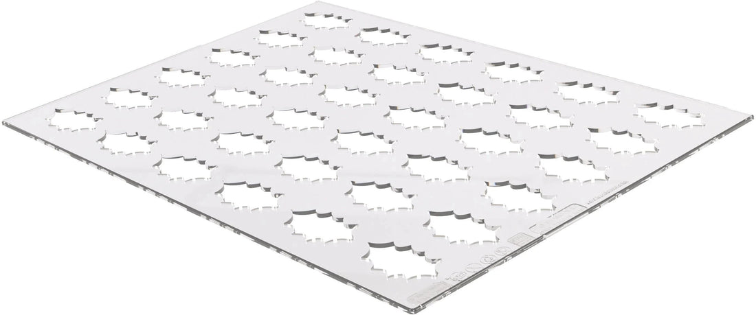 Silikomart - 1.5" Silicone Chablon Holly Mould - CHABLON HOLLY