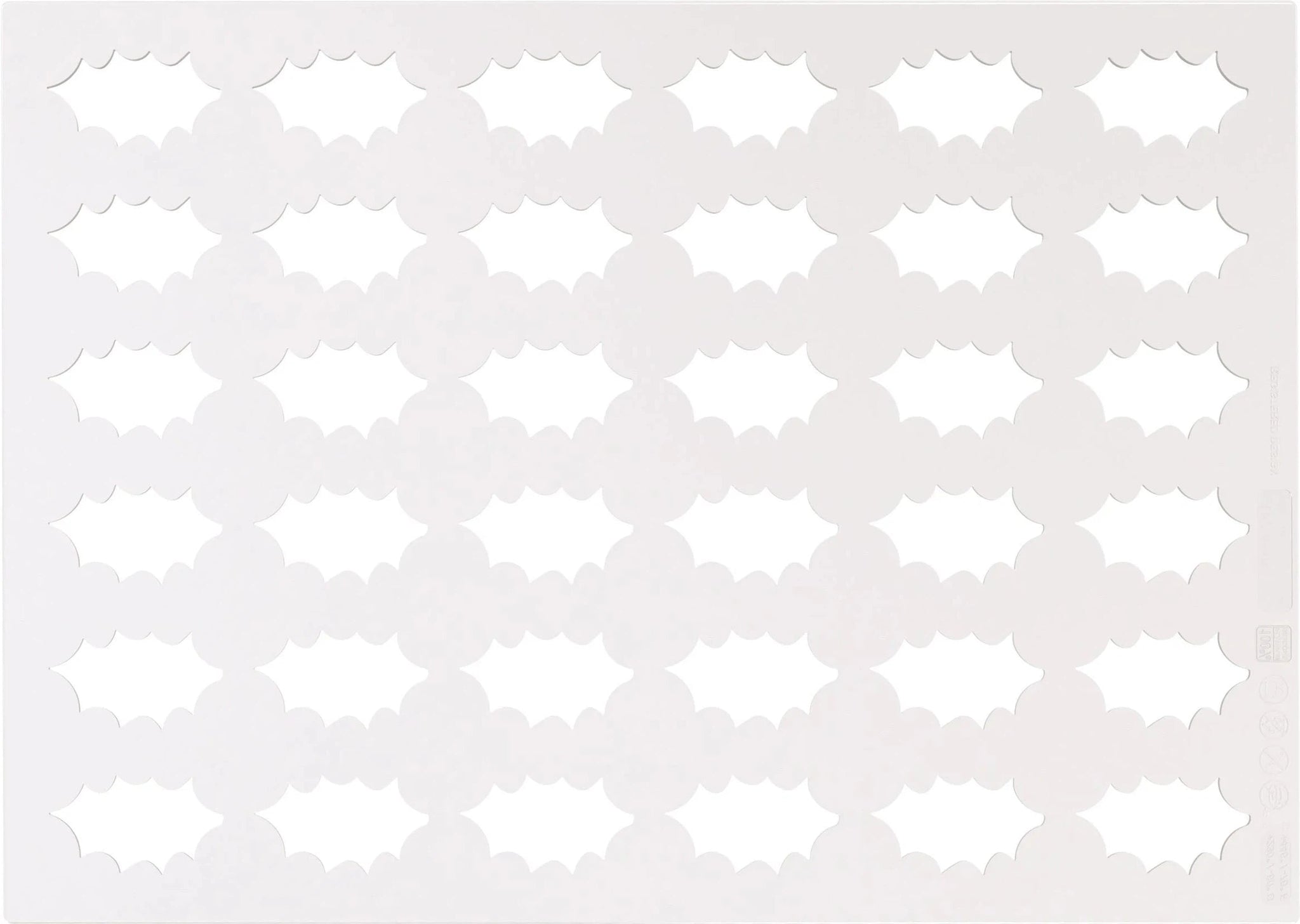 Silikomart - 1.5" Silicone Chablon Holly Mould - CHABLON HOLLY