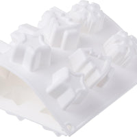 Silikomart - 1.5" x 1.9" x 0.9 Silicone #15 Compartment Magic Winter Baking Mold - SF136