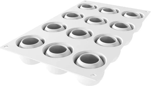 Silikomart - 1.7" Silicone Mould for Mignon - CURVE SECRET 40