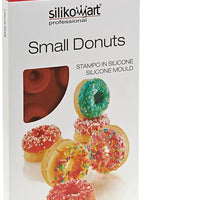 Silikomart - 1.7" x 0.59" x 0.7" Silicone #15 Compartment Mini Donuts Baking Mold - SF171