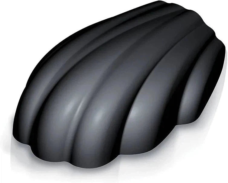 Silikomart - 1.7" x 1" x 0.4" Silicone Black 90 Compartment Mini Madeleine Baking Mold - SQ018