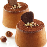 Silikomart - 1.7" x 1.1", Silicone Black 70 Compartment Briochettes Baking Mold - SQ007