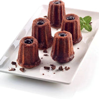 Silikomart - 1.7" x 1.7" Silicone 15 Compartment Medium Bordelais Baking Mold - SF059