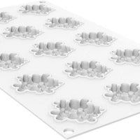 Silikomart - 1.77" Dessert-Top Silicone Baking Mold with 15 Cavities - FLORA 7