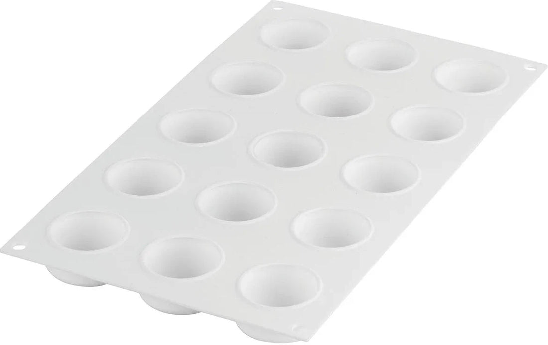 Silikomart - 1.77" Silicone Baking Mould - CURVE ESSENZIALE 30