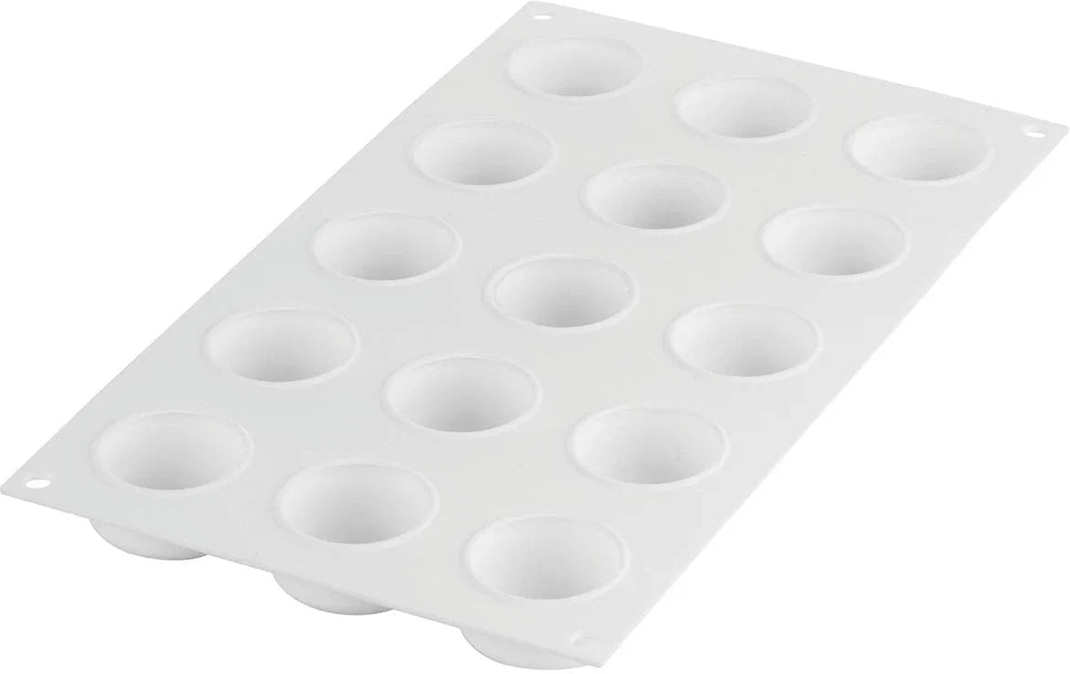 Silikomart - 1.77" Silicone Baking Mould - CURVE ESSENZIALE 30