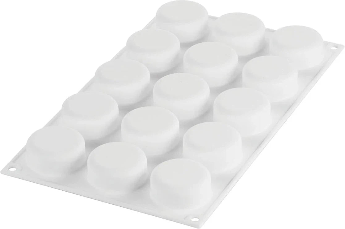 Silikomart - 1.77" Silicone Baking Mould - CURVE ESSENZIALE 30