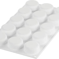 Silikomart - 1.77" Silicone Baking Mould - CURVE ESSENZIALE 30