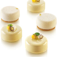 Silikomart - 1.77" Silicone Baking Mould - CURVE ESSENZIALE 30