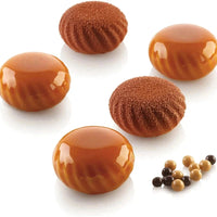 Silikomart - 1.8" Silicone Baking Mould with 15 Cavities - CURVE SAMURAI 30