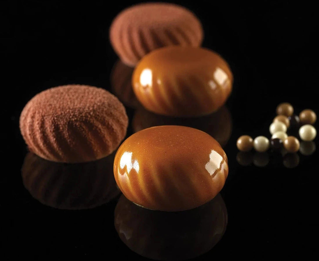 Silikomart - 1.8" Silicone Baking Mould with 15 Cavities - CURVE SAMURAI 30