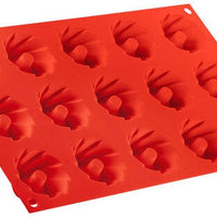 Silikomart - 1.8" x 0.7" Silicone #15 Compartment Swirl Baking Mold - SF310