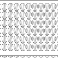 Silikomart - 1.8" x 1.2" x 0.57" Silicone Black 78 Compartment Mid Madeleine Baking Mold - SQ030