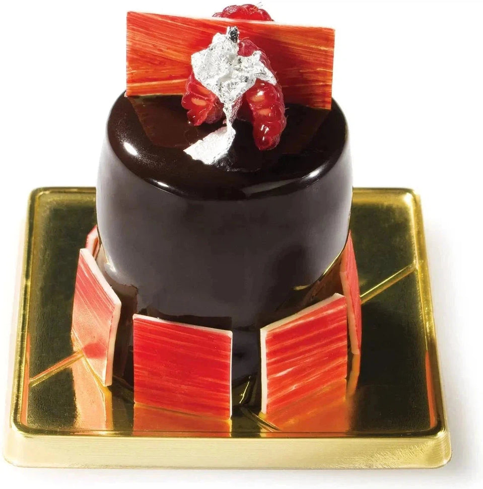 Silikomart - 1.8" x 1.9" Silicone 12 Cylinders Baking Mold - SF098