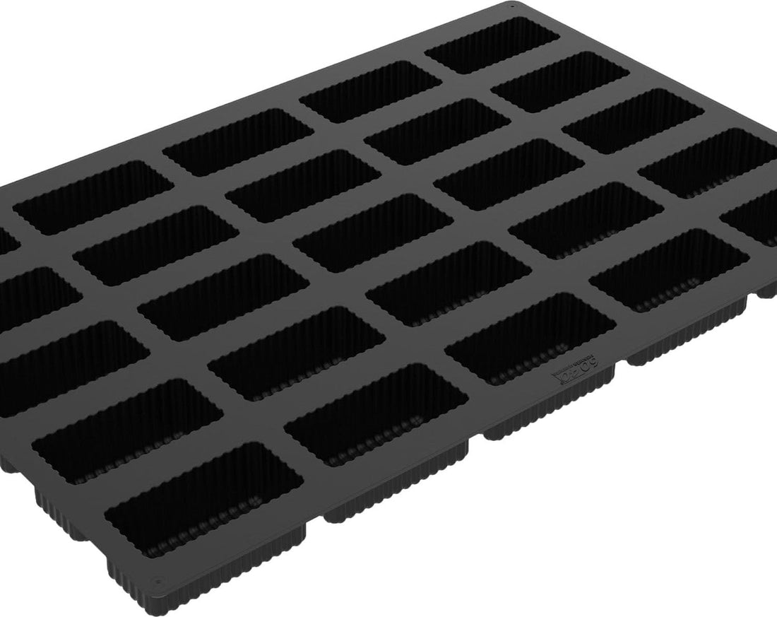 Silikomart - 1.89" Righe Silicone Baking Mold with 25 Rectangular Cavities - SQ085