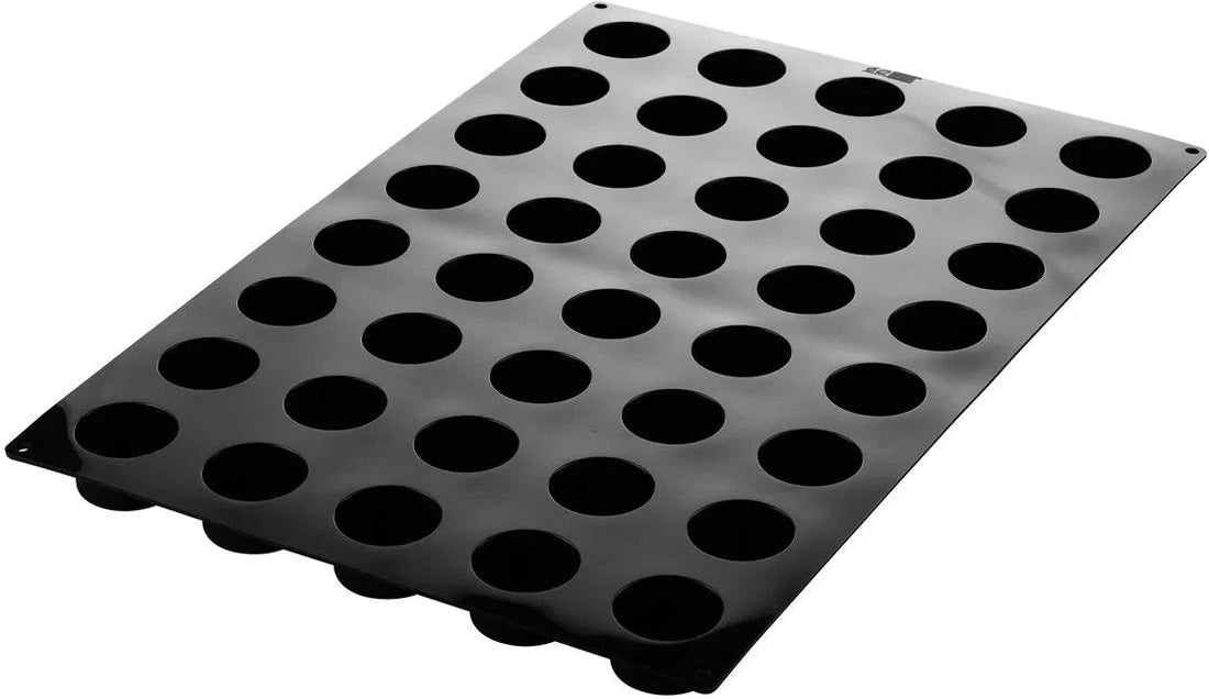 Silikomart - 1.9" Cylinder Silicone Mold with 40 Cavities - SQ079