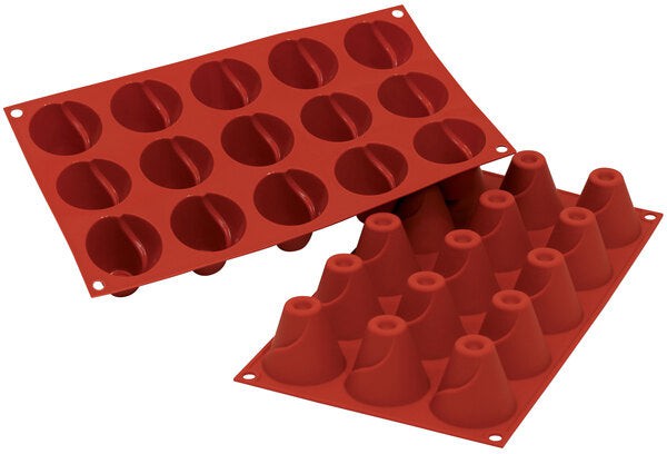 Silikomart - 1.9" x 1.6" Silicone 15 Medium Cone Baking Mold - SF094