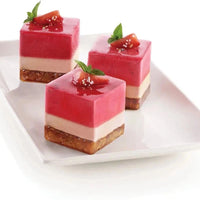 Silikomart - 1.9" x 1.9" Silicone #8 Compartment Cube Baking Mold - SF104