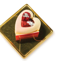 Silikomart - 1.9" x 2.1" x 1.1" Silicone 10 Compartment Medium Passion Baking Mold - SF088