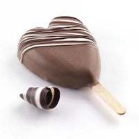 Silikomart - 2.1" x 2.6" x 0.7" Silicone Mini Heart-Ic Baking Moulds, Pack of 2 - GEL03M