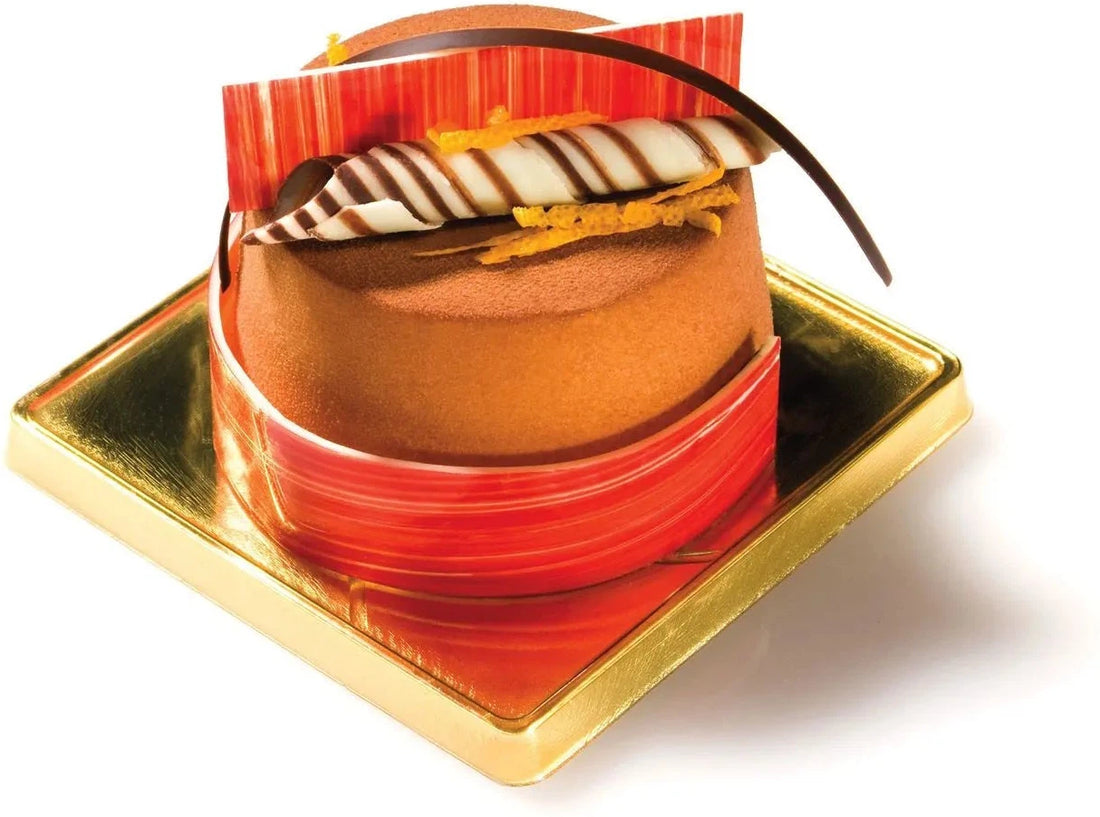 Silikomart - 2.4" x 1.5" Silicone #8 Compartment Cylinders Baking Mold - SF119