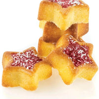 Silikomart - 2.7" x 0.9" Silicone #8 Compartment Stella Star Baking Mold - SF107