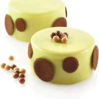 Silikomart - 2.7" x 1.3" Silicone #6 Compartment Cylinders Baking Mold - SF127