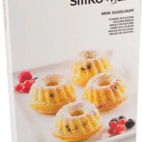 Silikomart - 2.7" x 1.4" Silicone 6 Compartment Gugelhopf Baking Mold - SF058