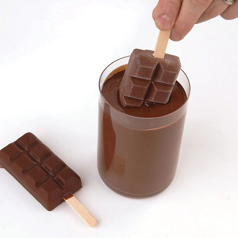 Silikomart - 2.8" x 0.3" x 0.07" Mini Wood Sticks Baking Moulds, Pack of 500 - MINI STICKS