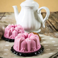 Silikomart - 2.9" x 1.5" Silicone 6 Compartment Fluted Baking Mold - SF061