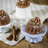 Silikomart - 2.9" x 1.5" Silicone 6 Compartment Fluted Baking Mold - SF061