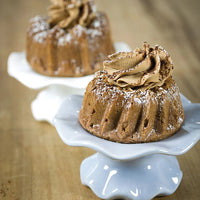 Silikomart - 2.9" x 1.5" Silicone 6 Compartment Fluted Baking Mold - SF061