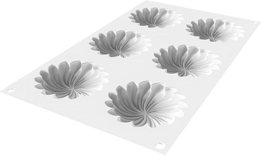 Silikomart - 2.99" Silicone Mold with 6 Cavities - SAINT HONORÉ 40