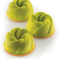 Silikomart - 3" x 1.4" Silicone #6 Compartment Vertigo Baking Mold - SF158