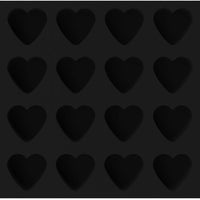 Silikomart - 3.1" Silicone Heart Baking & Freezing Mold with 24 Cavities - SQ086