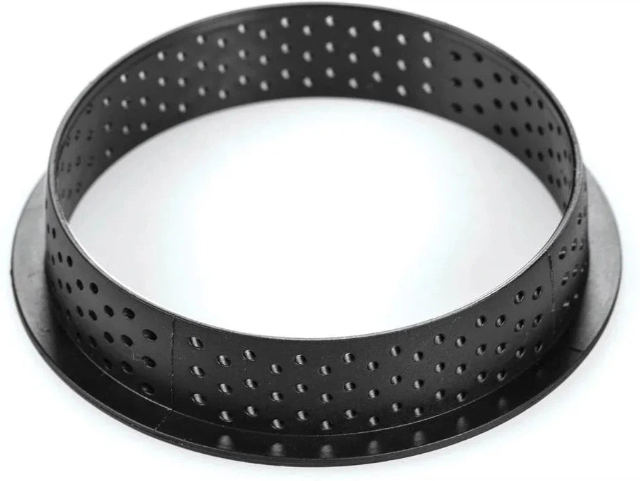 Silikomart - 3.1" x 2.7" Paradis Silicone Kit Tarte Ring, 6 Rings - KIT TARTE RING PARADIS