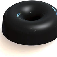 Silikomart - 3.3" x 1.1" Silicone Black 24 Compartment Donuts Baking Mold - SQ059