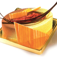 Silikomart - 3.4" x 2" x 0.9" Silicone #6 Compartment Oval Baking Mold - SF111