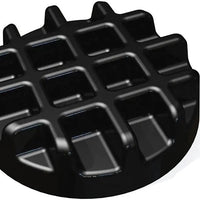 Silikomart - 3.5" x 0.9" Silicone Black 18 Compartment Round Waffle Baking Mold - SQ051