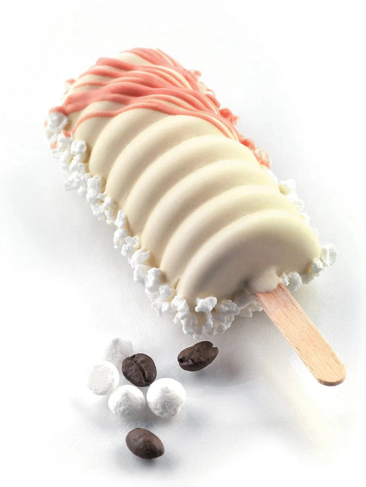 Silikomart - 3.6" x 1.7" x 1" Silicone Tango Baking Moulds, Pack of 2 - GEL04