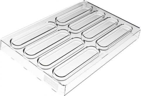 Silikomart - 4.7" Kit Bar Magma Polycarbonate Chocolate Mould - KIT BAR MAGMA