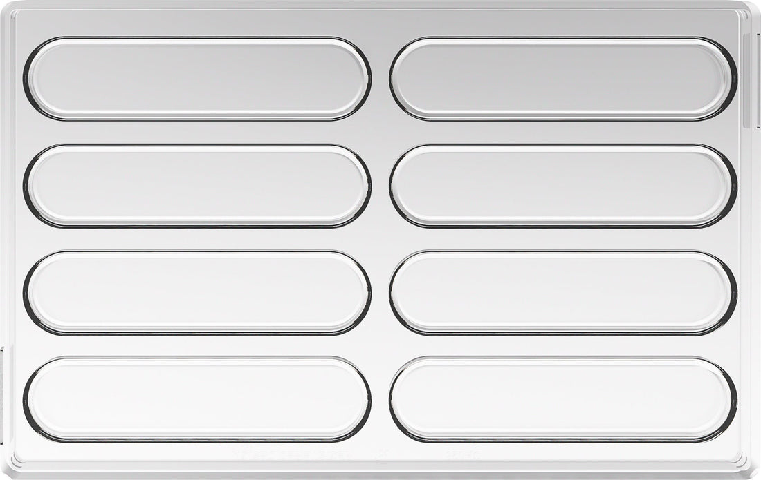 Silikomart - 4.7" Kit Bar Magma Polycarbonate Chocolate Mould - KIT BAR MAGMA