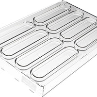 Silikomart - 4.7" Kit Bar Sisma Polycarbonate Chocolate Mould - KIT BAR SISMA