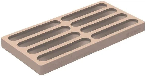 Silikomart - 4.7" Kit Bar Vulcano Polycarbonate Chocolate Mould - KIT BAR VULCANO