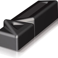 Silikomart - 4.7" x 1.4" x 1.2" Silicone Black 24 Compartment Triangle Baking Mold - SQ037
